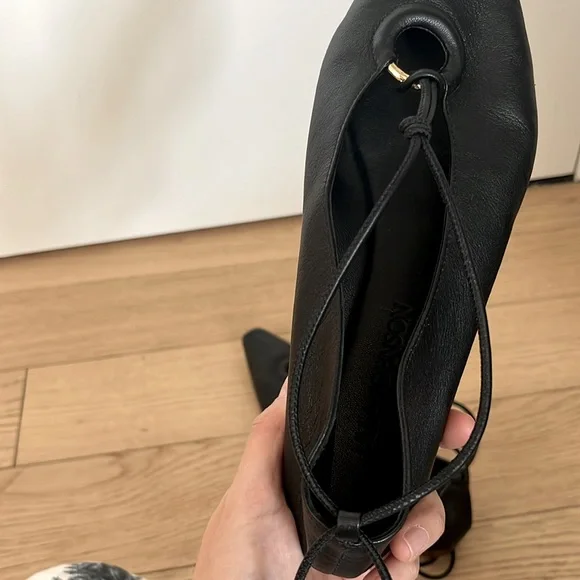 Ulla Johnson ballerina with tie - sz39 - Alexi Pointed Flat - Picture 2 of 8